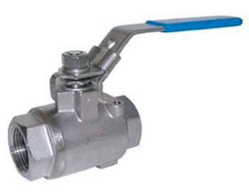 Stainless Steel 2 Piece Seal Welded Ball Valve