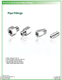 Instrument Pipe Fittings Brochure